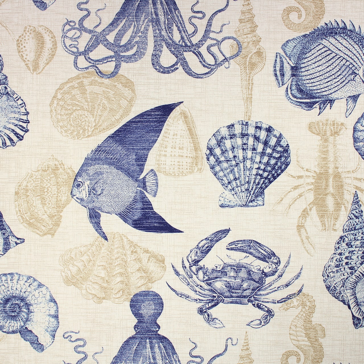 8 yd. Full Bolt: Solarium® Sea Life Marine Outdoor Fabric
